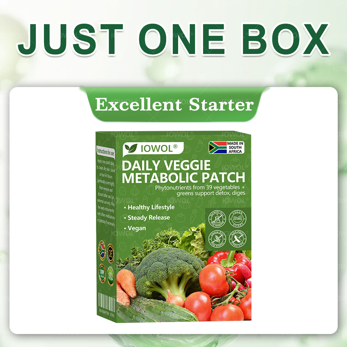 🥦𝐎𝐟𝐟𝐢𝐜𝐢𝐚𝐥 𝐒𝐭𝐨𝐫𝐞 | 𝐈𝐎𝐖𝐎𝐋® 𝐃𝐚𝐢𝐥𝐲 𝐕𝐞𝐠𝐞𝐭𝐚𝐛𝐥𝐞 𝐌𝐞𝐭𝐚𝐛𝐨𝐥𝐢𝐜 𝐏𝐚𝐭𝐜𝐡 𝐮𝐬𝐞𝐬 𝐨𝐫𝐠𝐚𝐧𝐢𝐜 𝐯𝐞𝐠𝐞𝐭𝐚𝐛𝐥𝐞 𝐞𝐱𝐭𝐫𝐚𝐜𝐭𝐬 𝐚𝐧𝐝 𝐩𝐡𝐲𝐭𝐨𝐧𝐮𝐭𝐫𝐢𝐞𝐧𝐭𝐬 𝐟𝐫𝐨𝐦 𝟑𝟗 𝐯𝐞𝐠𝐞𝐭𝐚𝐛𝐥𝐞𝐬 + 𝐠𝐫𝐞𝐞𝐧𝐬 𝐭𝐨 𝐬𝐮𝐩𝐩𝐨𝐫𝐭 𝐝𝐞𝐭𝐨𝐱, 𝐝𝐢𝐠𝐞𝐬𝐭𝐢𝐨𝐧 & 𝐦𝐞𝐭𝐚𝐛𝐨𝐥𝐢𝐜 𝐫𝐞𝐬𝐞𝐭, 𝐚𝐧𝐝 𝐛𝐨𝐨𝐬𝐭 𝐞𝐧𝐞𝐫𝐠𝐲 𝐟𝐨𝐫 𝐚𝐥𝐥-𝐝𝐚𝐲 𝐰𝐞𝐥𝐥𝐧𝐞𝐬𝐬.