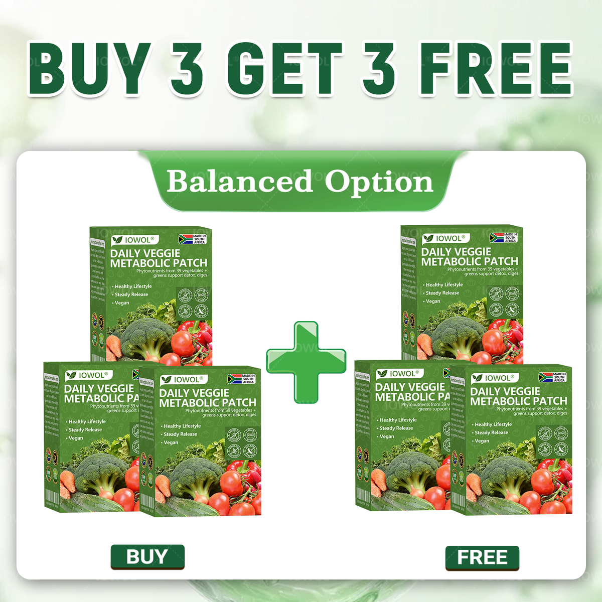 🥦𝐎𝐟𝐟𝐢𝐜𝐢𝐚𝐥 𝐒𝐭𝐨𝐫𝐞 | 𝐈𝐎𝐖𝐎𝐋® 𝐃𝐚𝐢𝐥𝐲 𝐕𝐞𝐠𝐞𝐭𝐚𝐛𝐥𝐞 𝐌𝐞𝐭𝐚𝐛𝐨𝐥𝐢𝐜 𝐏𝐚𝐭𝐜𝐡 𝐮𝐬𝐞𝐬 𝐨𝐫𝐠𝐚𝐧𝐢𝐜 𝐯𝐞𝐠𝐞𝐭𝐚𝐛𝐥𝐞 𝐞𝐱𝐭𝐫𝐚𝐜𝐭𝐬 𝐚𝐧𝐝 𝐩𝐡𝐲𝐭𝐨𝐧𝐮𝐭𝐫𝐢𝐞𝐧𝐭𝐬 𝐟𝐫𝐨𝐦 𝟑𝟗 𝐯𝐞𝐠𝐞𝐭𝐚𝐛𝐥𝐞𝐬 + 𝐠𝐫𝐞𝐞𝐧𝐬 𝐭𝐨 𝐬𝐮𝐩𝐩𝐨𝐫𝐭 𝐝𝐞𝐭𝐨𝐱, 𝐝𝐢𝐠𝐞𝐬𝐭𝐢𝐨𝐧 & 𝐦𝐞𝐭𝐚𝐛𝐨𝐥𝐢𝐜 𝐫𝐞𝐬𝐞𝐭, 𝐚𝐧𝐝 𝐛𝐨𝐨𝐬𝐭 𝐞𝐧𝐞𝐫𝐠𝐲 𝐟𝐨𝐫 𝐚𝐥𝐥-𝐝𝐚𝐲 𝐰𝐞𝐥𝐥𝐧𝐞𝐬𝐬.