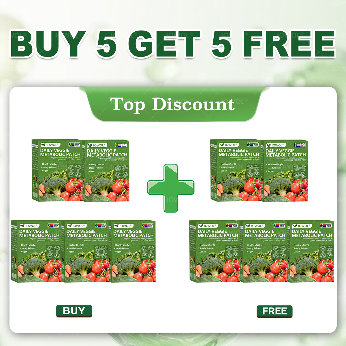 🥦𝐎𝐟𝐟𝐢𝐜𝐢𝐚𝐥 𝐒𝐭𝐨𝐫𝐞 | 𝐈𝐎𝐖𝐎𝐋® 𝐃𝐚𝐢𝐥𝐲 𝐕𝐞𝐠𝐞𝐭𝐚𝐛𝐥𝐞 𝐌𝐞𝐭𝐚𝐛𝐨𝐥𝐢𝐜 𝐏𝐚𝐭𝐜𝐡 𝐮𝐬𝐞𝐬 𝐨𝐫𝐠𝐚𝐧𝐢𝐜 𝐯𝐞𝐠𝐞𝐭𝐚𝐛𝐥𝐞 𝐞𝐱𝐭𝐫𝐚𝐜𝐭𝐬 𝐚𝐧𝐝 𝐩𝐡𝐲𝐭𝐨𝐧𝐮𝐭𝐫𝐢𝐞𝐧𝐭𝐬 𝐟𝐫𝐨𝐦 𝟑𝟗 𝐯𝐞𝐠𝐞𝐭𝐚𝐛𝐥𝐞𝐬 + 𝐠𝐫𝐞𝐞𝐧𝐬 𝐭𝐨 𝐬𝐮𝐩𝐩𝐨𝐫𝐭 𝐝𝐞𝐭𝐨𝐱, 𝐝𝐢𝐠𝐞𝐬𝐭𝐢𝐨𝐧 & 𝐦𝐞𝐭𝐚𝐛𝐨𝐥𝐢𝐜 𝐫𝐞𝐬𝐞𝐭, 𝐚𝐧𝐝 𝐛𝐨𝐨𝐬𝐭 𝐞𝐧𝐞𝐫𝐠𝐲 𝐟𝐨𝐫 𝐚𝐥𝐥-𝐝𝐚𝐲 𝐰𝐞𝐥𝐥𝐧𝐞𝐬𝐬.