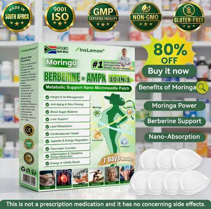 🌟𝐈𝐧𝐬𝐋𝐞𝐦𝐨𝐧® 𝗠𝗼𝗿𝗶𝗻𝗴𝗮 × 𝗕𝗲𝗿𝗯𝗲𝗿𝗶𝗻𝗲 × 𝗔𝗠𝗣𝗞 𝟭𝟬-𝗶𝗻-𝟭 𝗠𝗲𝘁𝗮𝗯𝗼𝗹𝗶𝗰 𝗦𝘂𝗽𝗽𝗼𝗿𝘁 𝗡𝗮𝗻𝗼 𝗠𝗶𝗰𝗿𝗼𝗻𝗲𝗲𝗱𝗹𝗲 𝗣𝗮𝘁𝗰𝗵(𝐉𝐮𝐬𝐭 𝐨𝐧𝐜𝐞 𝐚 𝐝𝐚𝐲, 𝐯𝐢𝐬𝐢𝐛𝐥𝐞 𝐜𝐡𝐚𝐧𝐠𝐞𝐬 𝐢𝐧 𝟕 𝐝𝐚𝐲𝐬） ✅ 𝐅𝐨𝐫 𝐨𝐛𝐞𝐬𝐢𝐭𝐲, 🅛🅞🅞🅢🅔 🅢🅚🅘🅝,𝐝𝐢𝐚𝐛𝐞𝐭𝐞𝐬, 𝐬𝐥𝐞𝐞𝐩 𝐚𝐩𝐧𝐞𝐚, 𝐣𝐨𝐢𝐧𝐭 𝐢𝐬𝐬𝐮𝐞𝐬, 𝐚𝐧𝐝 𝐦𝐨𝐫𝐞
